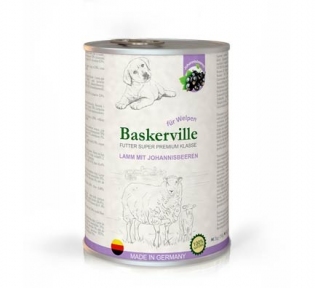 Baskerville консерва для собак ягня зі смородиною 800г