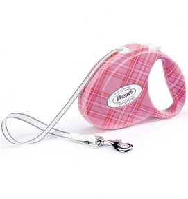 Flexi Fashion Ladies 3m,стрічка, рожевий 12kg