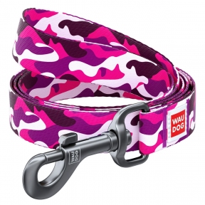 Collar WAUDOG Nylon повідець з малюнком 