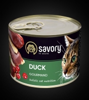 Savory Cat Can Adult з качкою 200г