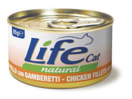 LifeCat Курка з креветками 85g