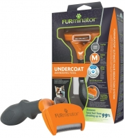 FURminator NEW Фурмінатор для собак з довгою шерстю M