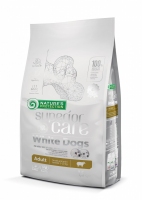 Nature's Protection White Dog Lamb Adult Small Повноцінний корм д/білих собак 1.5kg