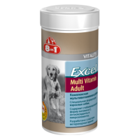 8in1 Excel Multi Vitamin Adult Мультивітаміни для дорослих собак 70шт