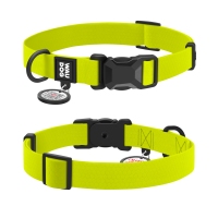  Collar WAUDOG нашийник Magnet водостійкий ХL ш-25мм дов-38-58 см лимонний