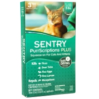 Sentry PurrScriptions краплі від бліх кліщів для котів до 2.2 кг (1 шт)