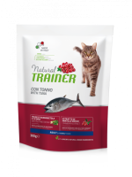 Natural Trainer Adult +1yers with tuna, сухий корм для дорослих котів з тунцем, 300г