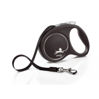  Flexi Black desing L 5m стрічка чорна 50kg