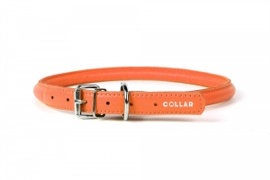 Collar Glamour ошийник круглий оранжевий XS 8мм/20-25смк