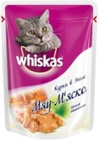 Whiskas Мур-р-М'яско 85g Курка в желе