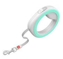 Collar рулетка кругла для собак ХS-М, 40кг, 2,9м салатовий