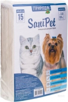 Природа SaniPet Пелюшки для тварин 60х60см 15шт