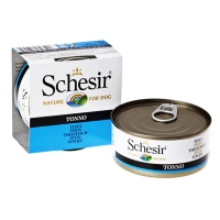 Schesir Tuna консерви для собак з тунцем та рисом, банку, 150 г