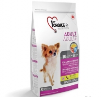 1st Choice Toy&Small Adult Lamb&Fish супер преміум корм для собак малих та мініатюрних порід 350g