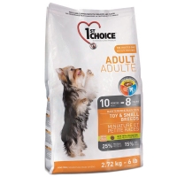 1st Choice Toy&Small Adult Chicken супер преміум корм для дорослих собак міні та малих порід 350g