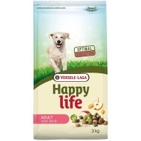 Versele-Laga HappyLIfe Adult with lamb, сухий корм для собак з ягнятком, 3кг