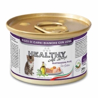 Healthy All days, вологий корм для кошенят, паштет з білим м'ясом та яйцями, 200г