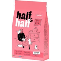Half&Half сухий корм для дорослих котів, з яловичиною, 2кг