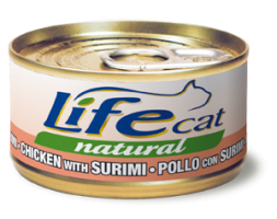 LifeCat Курка з крабами70g
