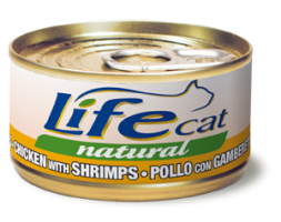 LifeCat Курка з креветками 70g