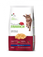  Natural Trainer Adult +1yers with chicken, сухий корм для дорослих котів з куркою, 1,5 кг