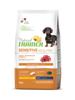 Natural Trainer Small Dog Sensitive No Gluten wirh lamb, сухий корм з ягнятком, 2кг
