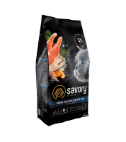 Savory Adult Cat Gourmand Fresh Salmon* Whit Fish 2kg