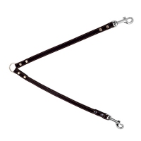 Collar повідець-спарка чорний, ш-10мм, дл-40см