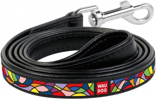 Collar WAUDOG повідець з малюнком 
