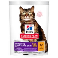 SP Hill's Fel Adult Sensitive Stomach&Skin Cat with Chicken 1,5kg