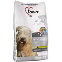 1st Choice Hypoallergenic 1+ Adult ГІПОАЛЕРГЕННИЙ З КАЧКОЮ КАРТОШКОЮ корм для собак 2.72kg
