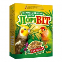Лорі ЛоріВіт корм для середніх папуг 1,5кг