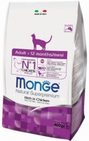 Monge Cat Adult Сухий корм для дорослих котів 400g