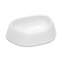 Moderna Sensibowi, миска пласт, для  котів 350мл, 20*15*6.3см біла