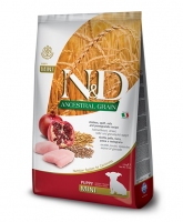 Farmina N&D Low Grain chicen pomegranate puppy mini 800g