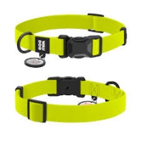  Collar WAUDOG нашийник Magnet водостійкий S ш-15мм дов-26-27 см лимонний