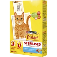  Friskies Sterilised з лососем та овочами 400g