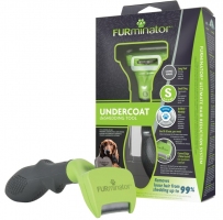 FURminator NEW Фурмінатор для собак з довгою шерстю S