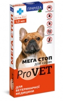 Природа препарати проти екто- та ендопаразитів МЕГА СТОП (для собак 4-10 кг) (4 шт)