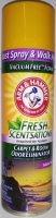 Arm&Hammer Carpet&Room Odor Eliminator, піна для прибирання без пилососа, 425g