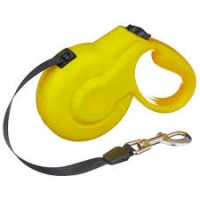 Fida Повідець-рулетка Styleash MINI A-3M TAPE (Жовта, XS) 12кг, 3м