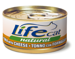 LifeCat Тунець із сиром 70g