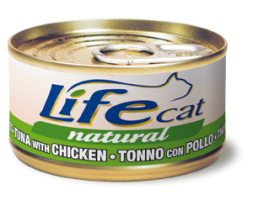 LifeCat Тунець з курячим філе 70g