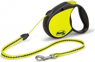 Flexi Neon 5m, трос, неон 12kg