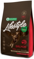 Nature's Protection Lifestyle Salmon Adult All breeds Повноцінний б/з корм д/всіх порід 1,5kg