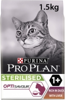 Pro Plan Aftercare Sterilised сухий корм для кастрованих котів Качка, пчень1.5kg