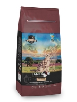 Landor Cats Grain Free Hair&Weight, беззерновий корм для котів, ягня та батат, 0,4 кг