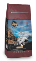 Landor Cats Grain Free Turkey&Potato, беззерновий корм для котів, індичка та батат, 0,4 кг