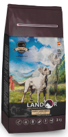 Landor Dogs Puppy Large Breed Lamb&Rice, корм для цуценят великих порід, ягня та рис, 3кг