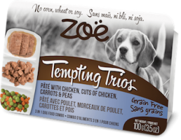 ZOE Tempting Trios д/собак курка 100г